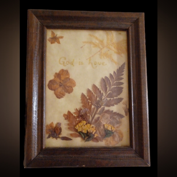 Vintage Pressed Flowers - Picture 1 of 3